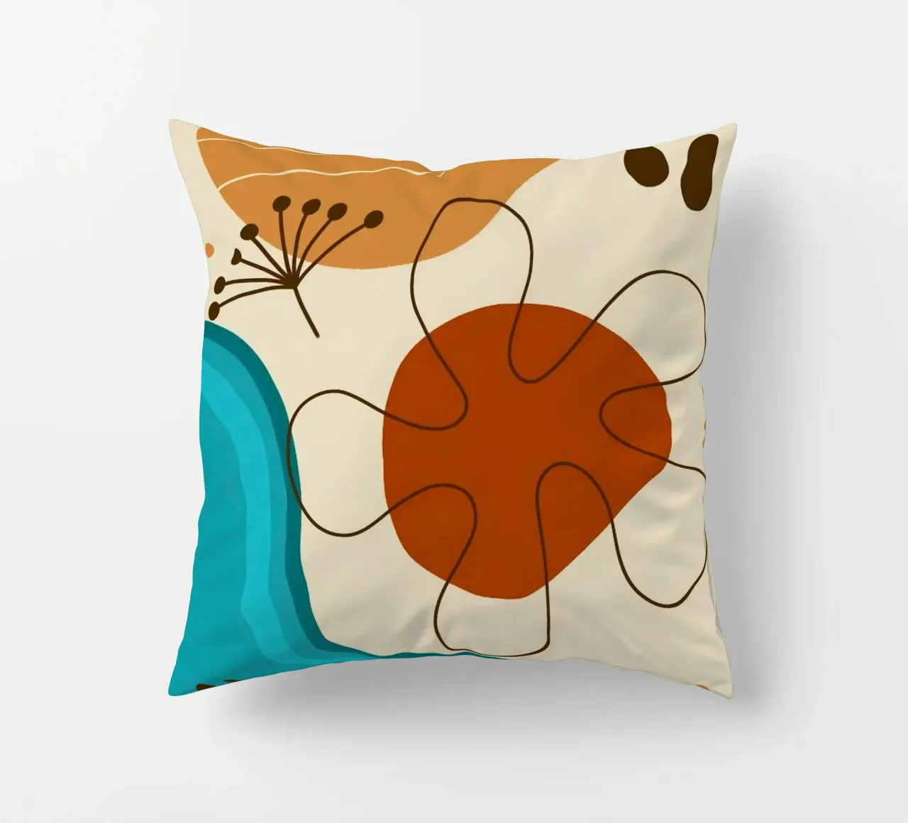 funny color shape cuscino da comura