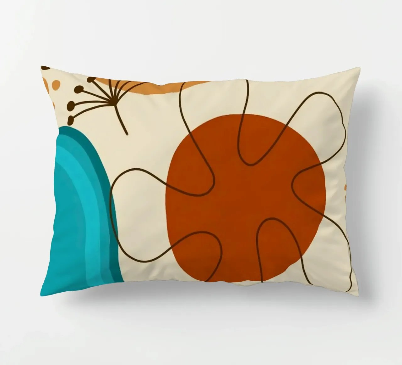 funny color shape cuscino da comura