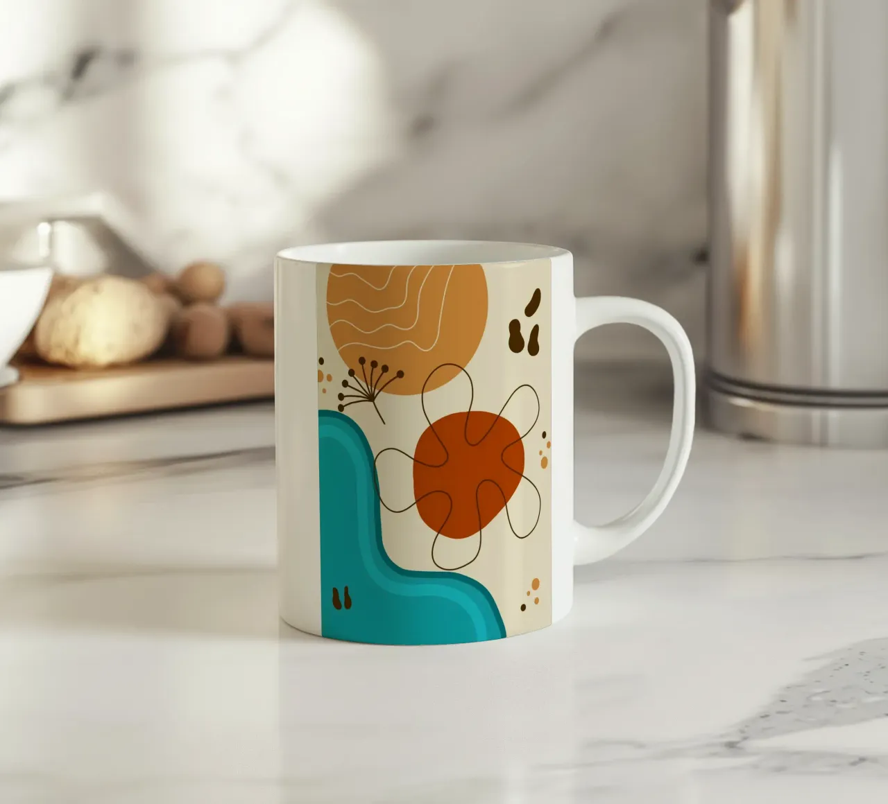 funny color shape tazza in ceramica da comura