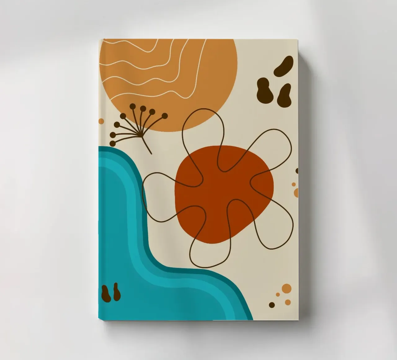 funny color shape notebook by comura