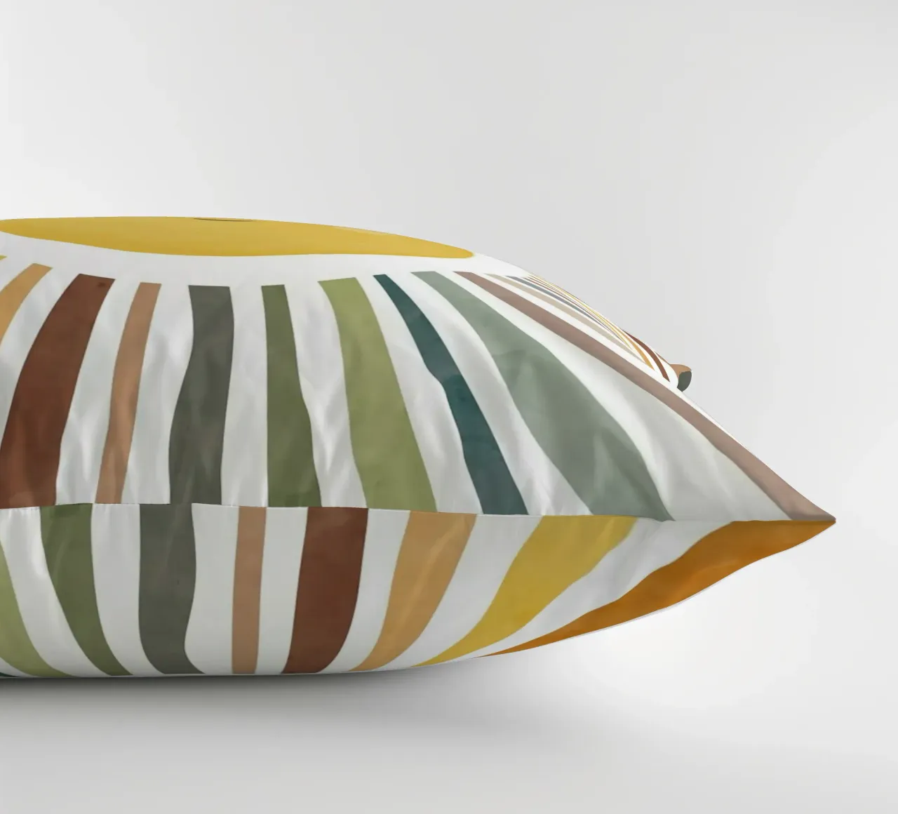 sun shine line colorful cuscino da comura