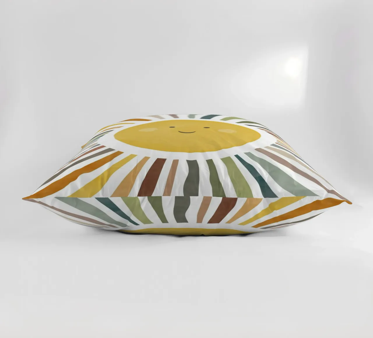 sun shine line colorful cuscino da comura