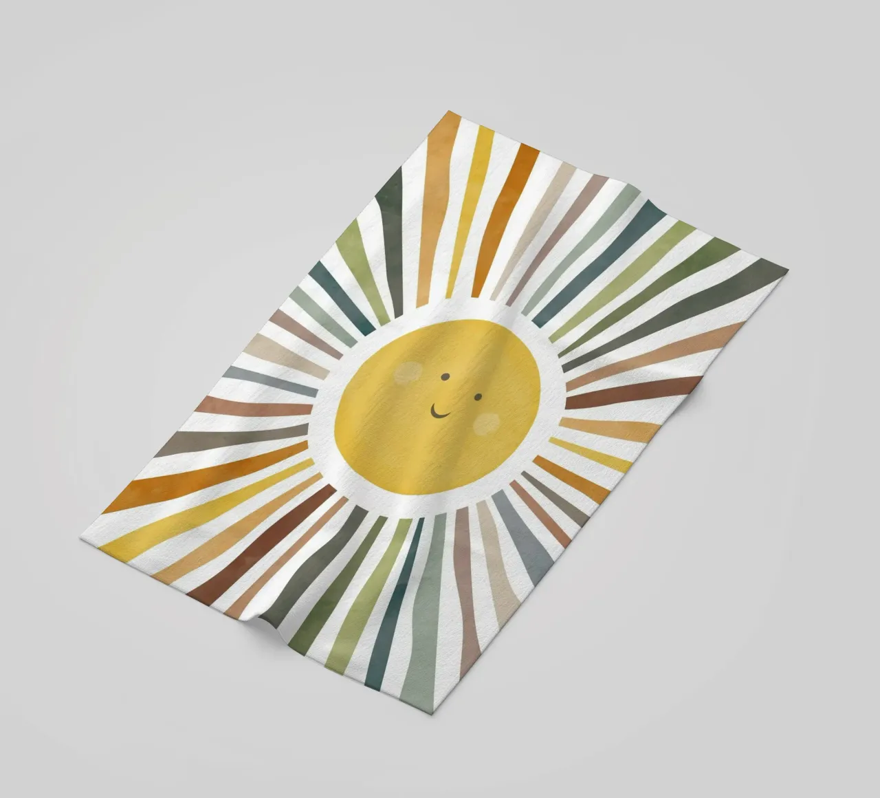sun shine line colorful telo mare da comura