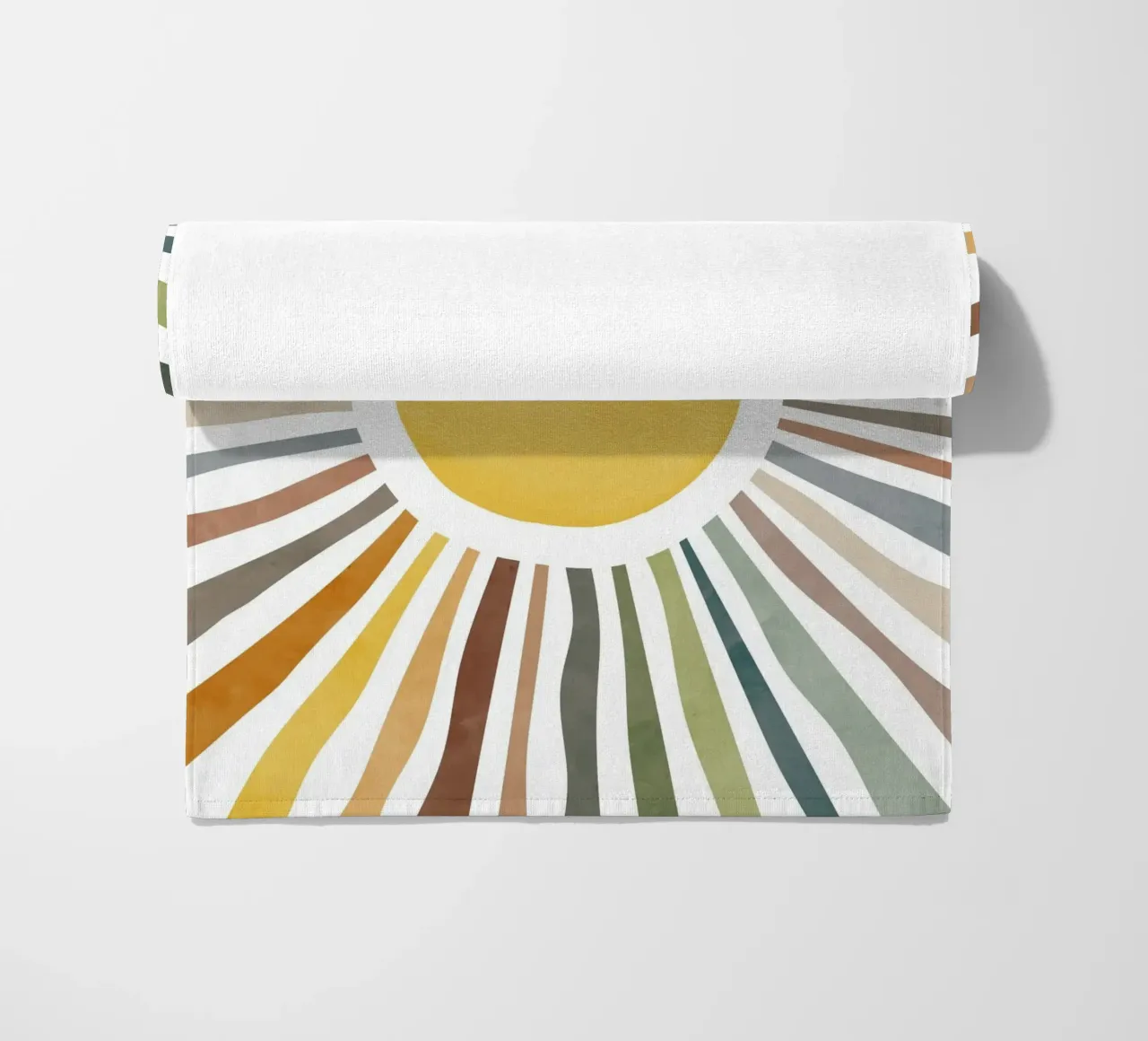 sun shine line colorful telo mare da comura