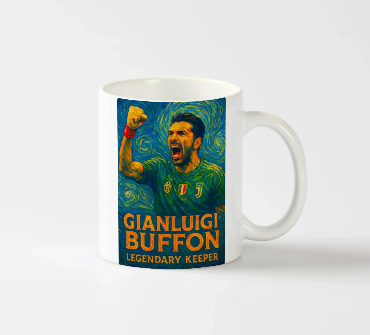 Gianluigi Buffon tazza in ceramica da Cyberpunk Canvas