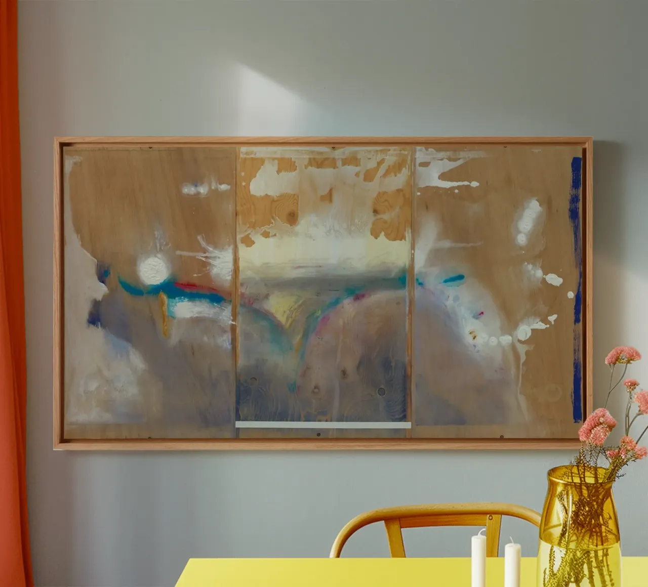Helen Frankenthaler Madama Butterfly tela con Cornice a cassetta da The Dillart
