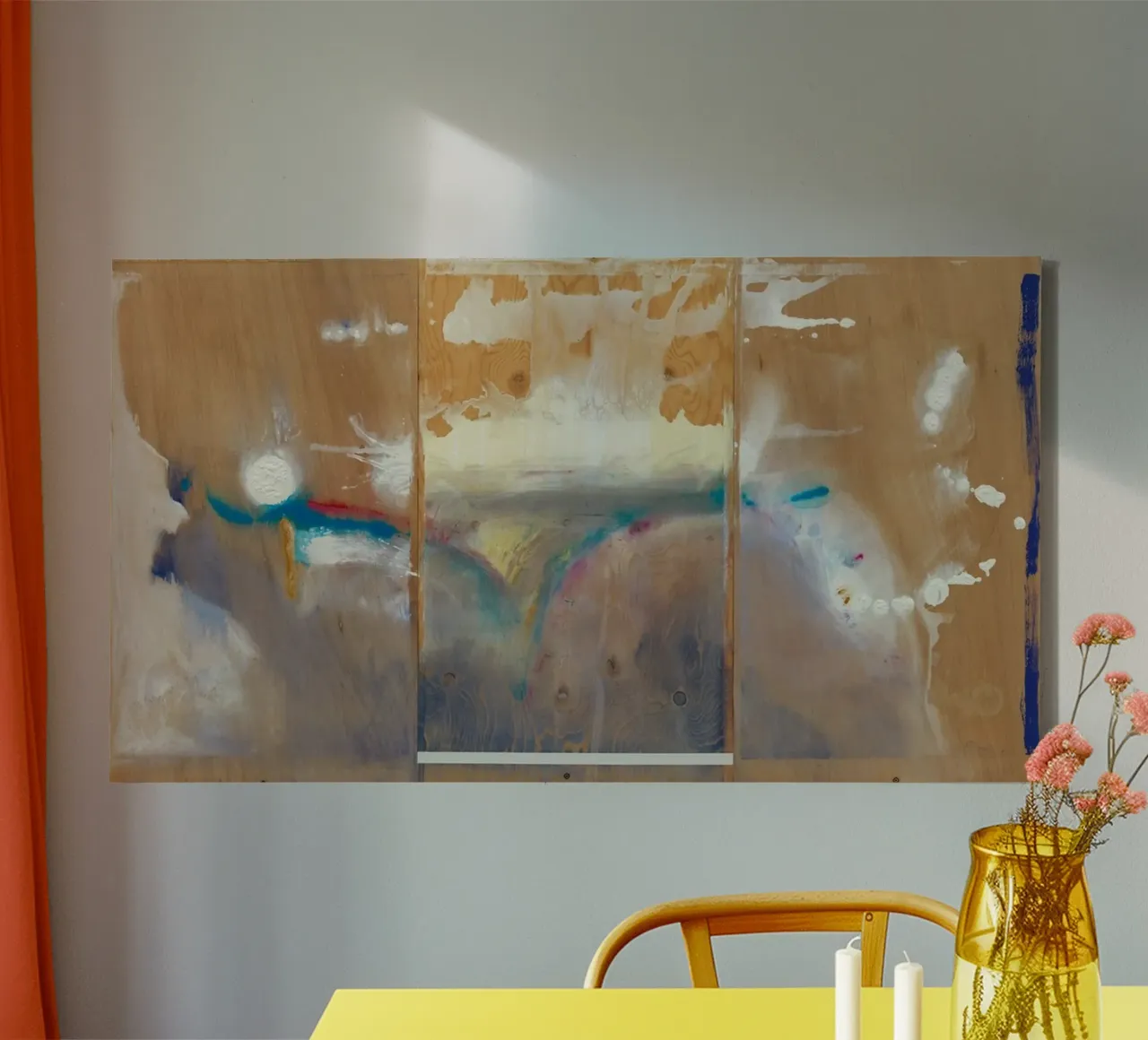 Helen Frankenthaler Madama Butterfly tela con Cornice a cassetta da The Dillart