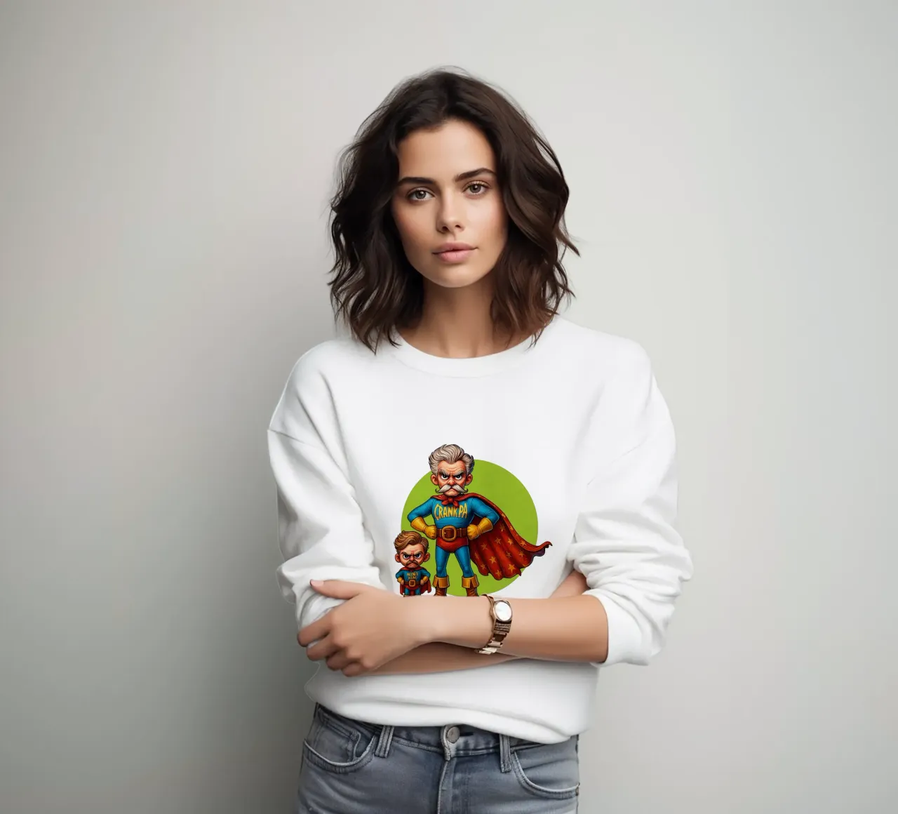 CRANKPA & MINI HIM ... felpa da Vintage Van Gogh