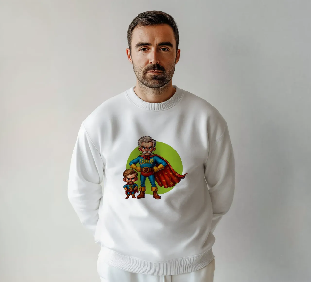 CRANKPA & MINI HIM ... felpa da Vintage Van Gogh