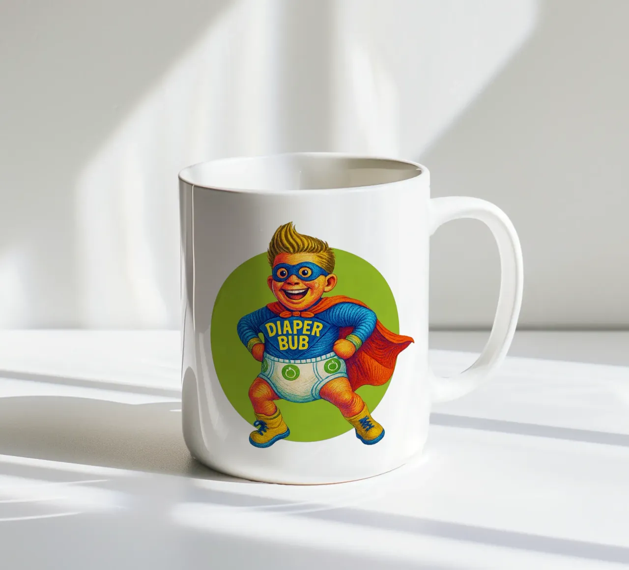 v ceramic mug by Vintage Van Gogh