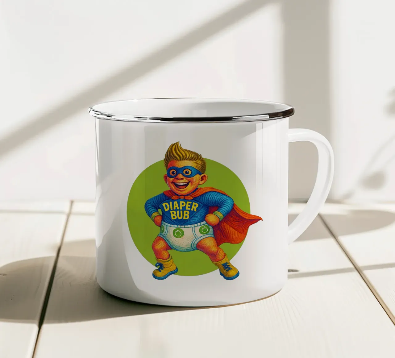 v tazza in smalto da Vintage Van Gogh