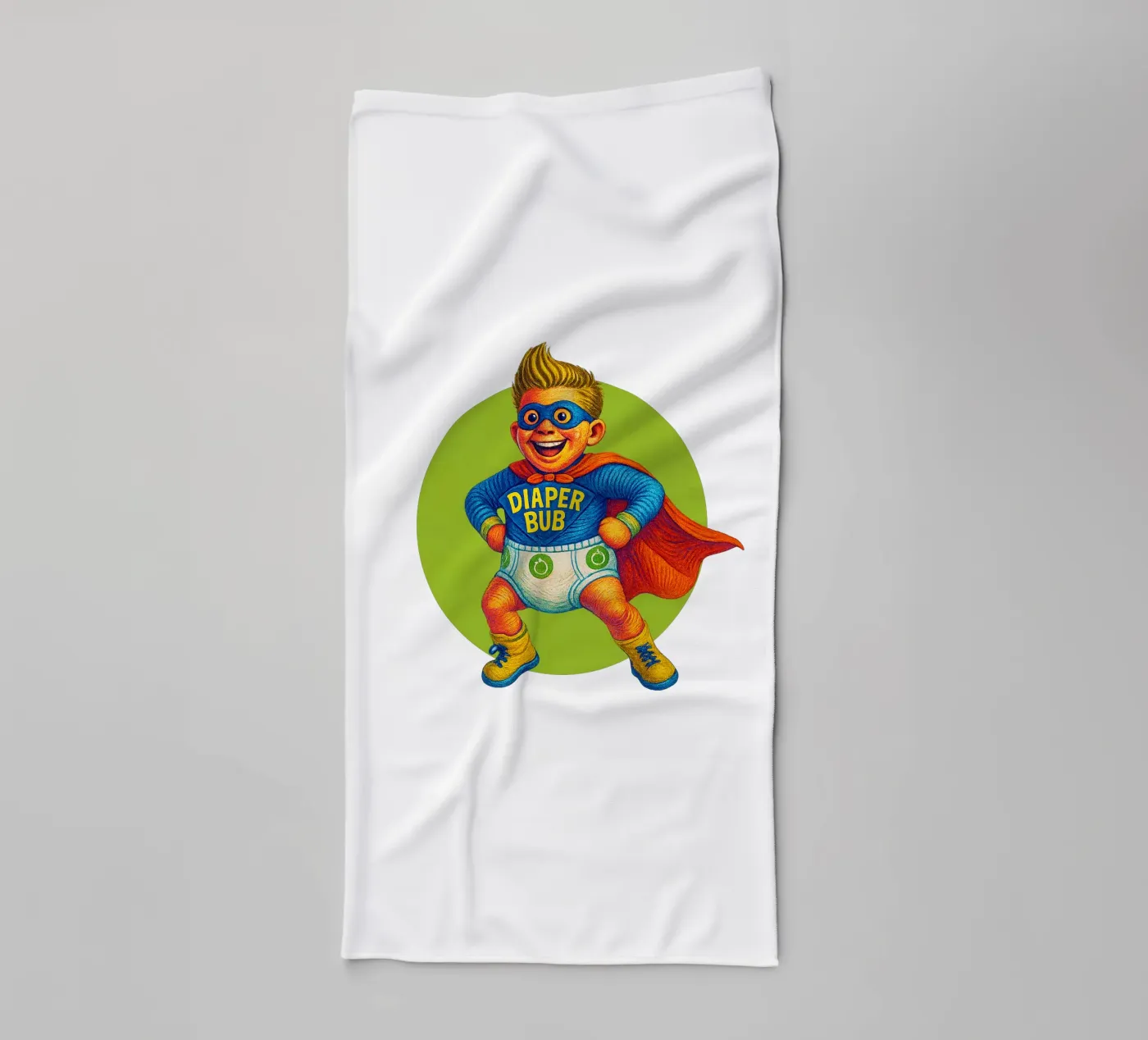 v badhanddoek van Vintage Van Gogh