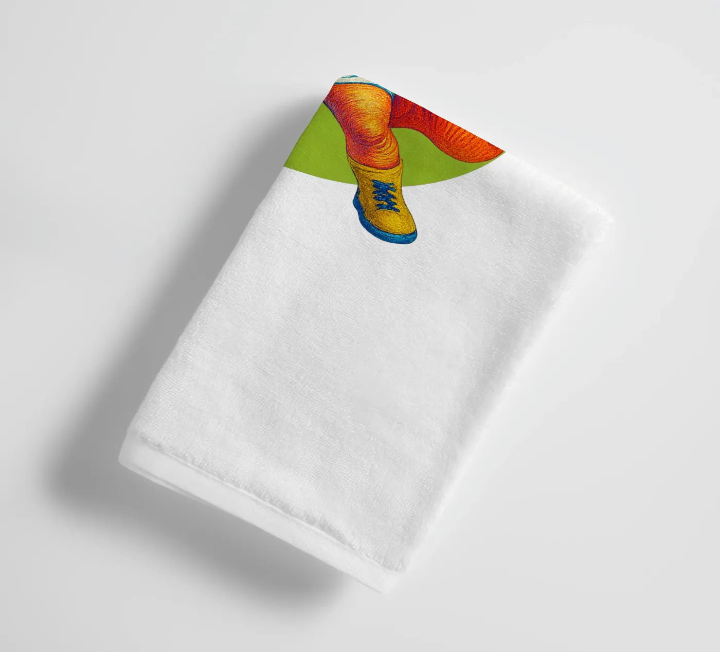 v badhanddoek van Vintage Van Gogh