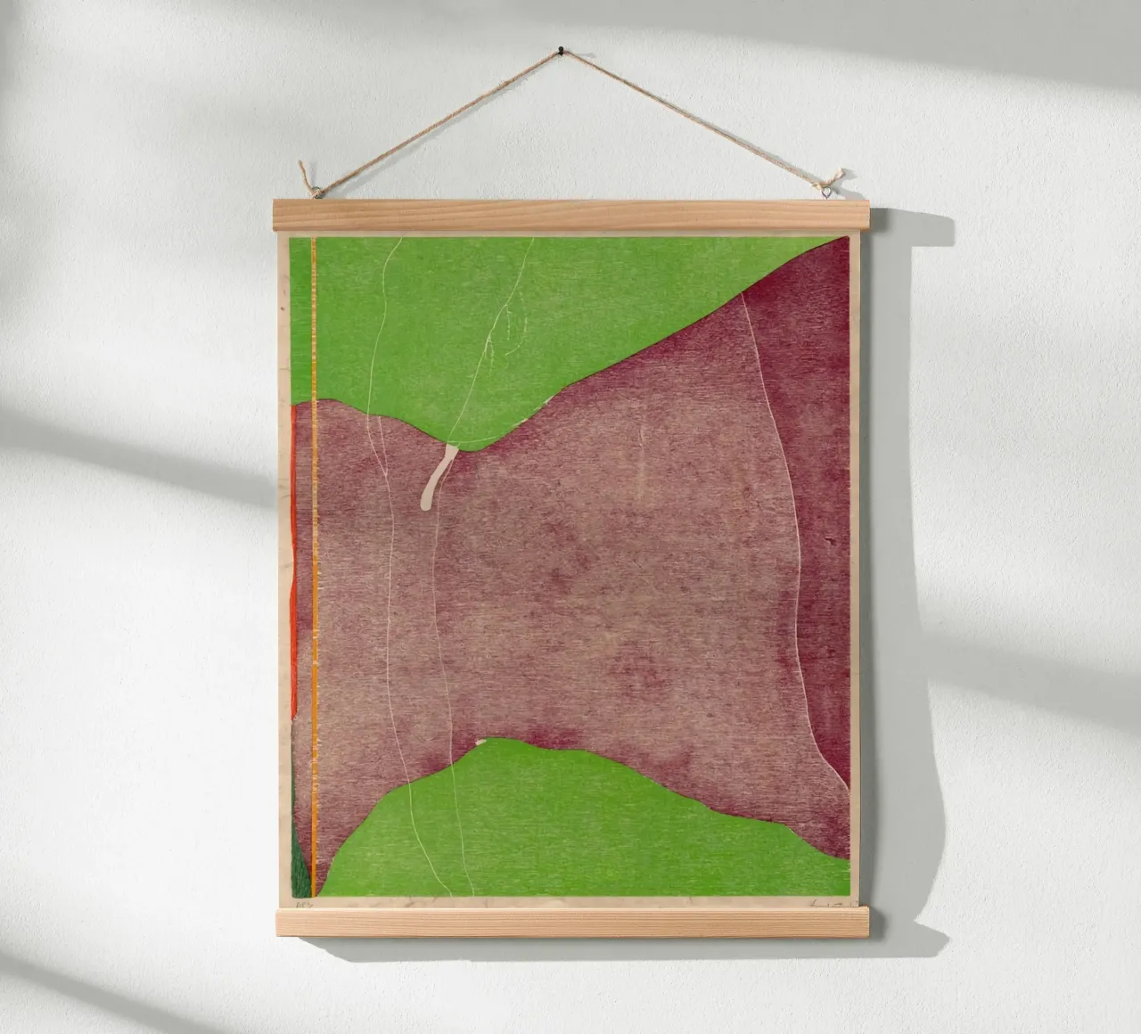 Helen Frankenthaler Brezza selvaggia poster da The Dillart