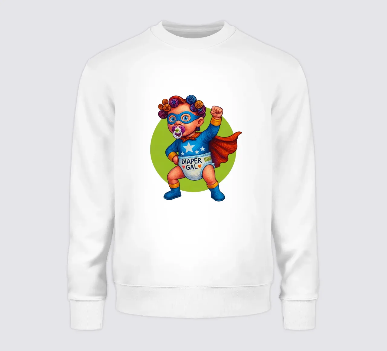 DIAPER GAL felpa da Vintage Van Gogh