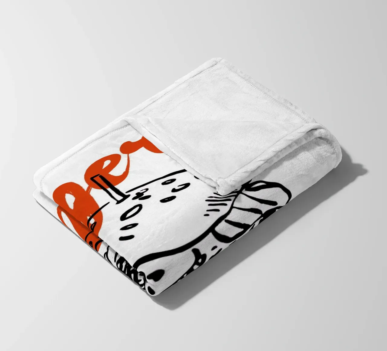 Boho Food 10 Burger Please coperta in pile da Boho Print Collection