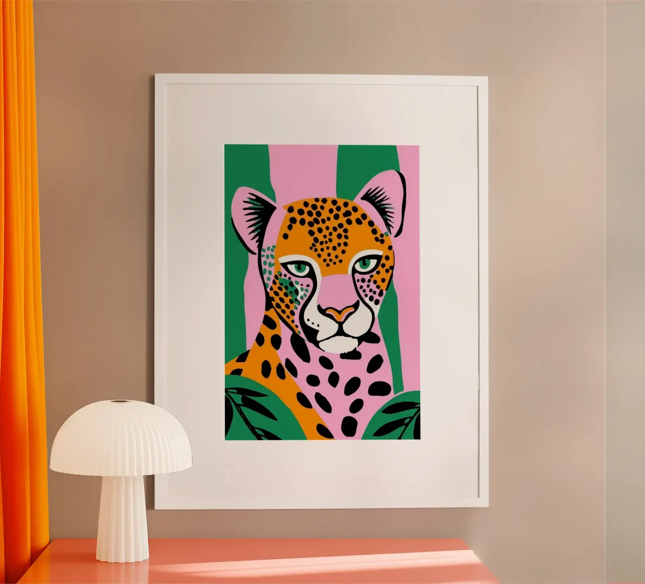 gradient panther poster de mardaven