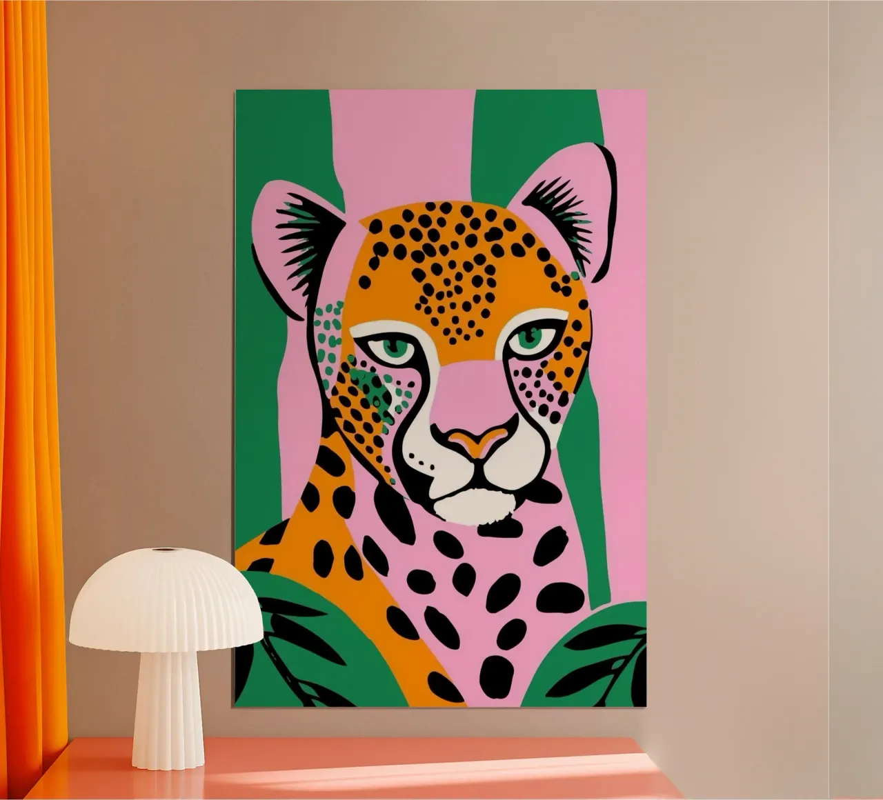 gradient panther poster de mardaven