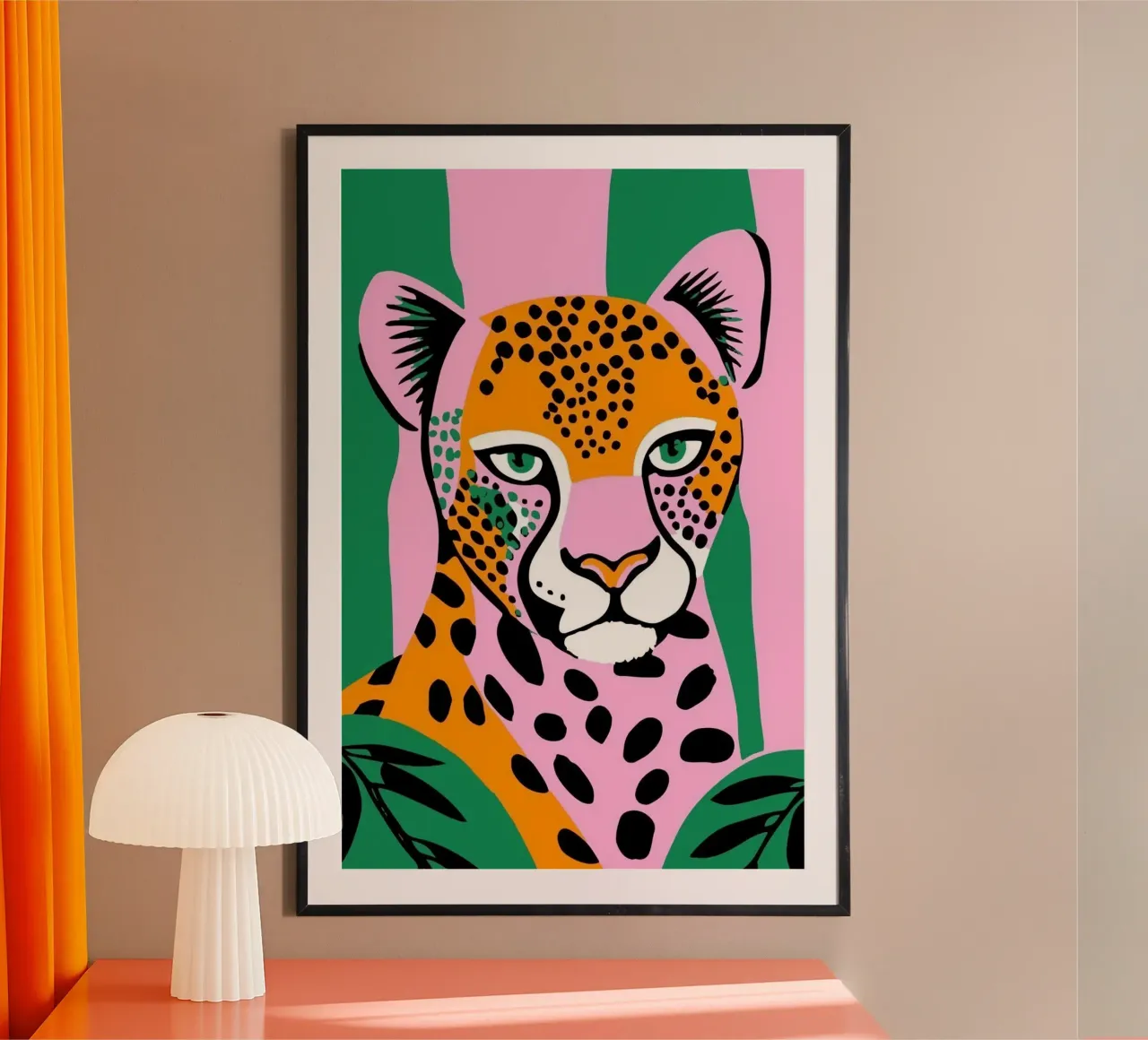 gradient panther poster de mardaven