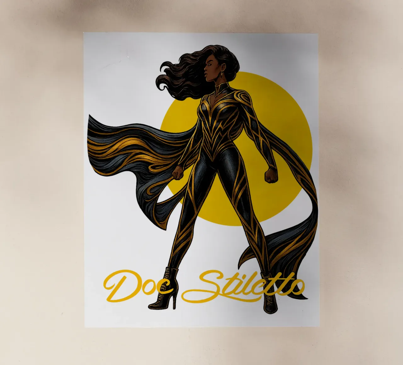 DOC STILETTO pellicola backlit da Vintage Van Gogh