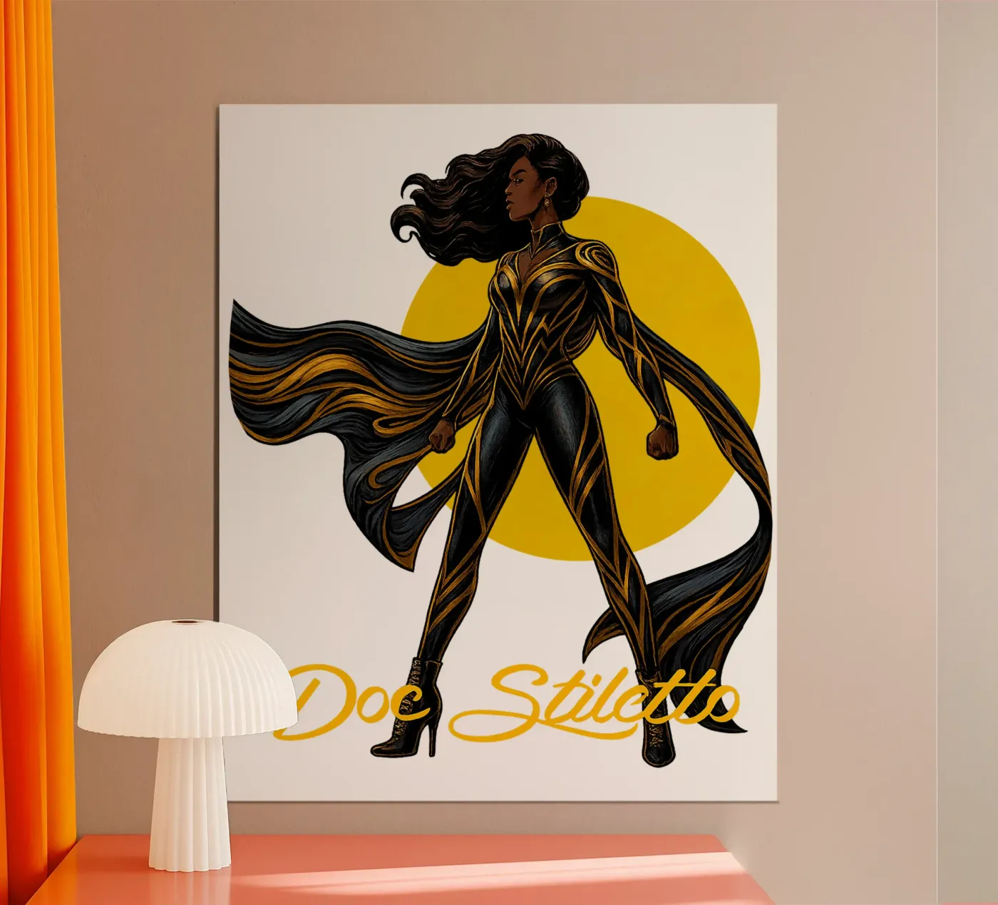 DOC STILETTO poster da Vintage Van Gogh