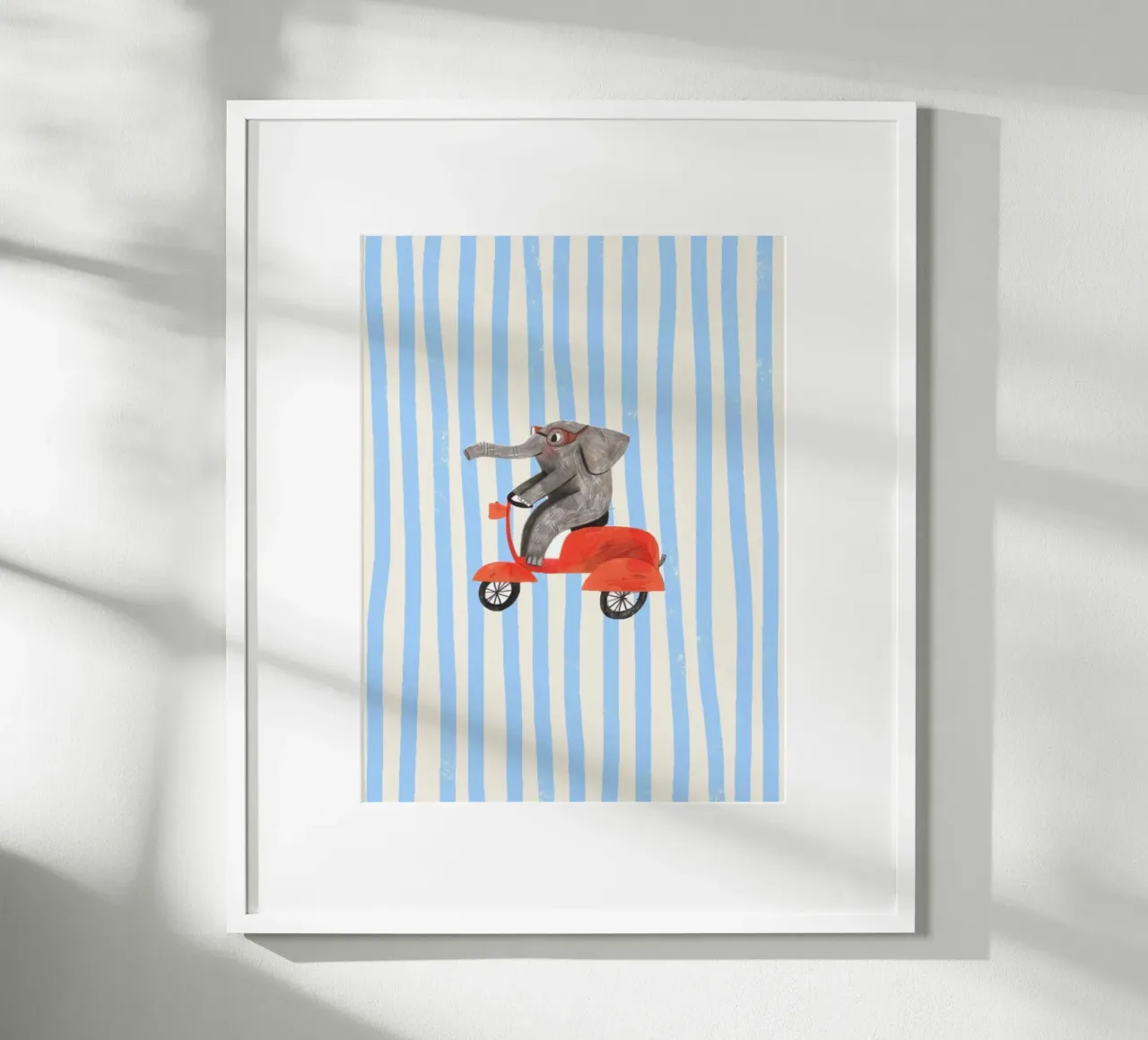 elephant on bike in line background poster da sophiaz