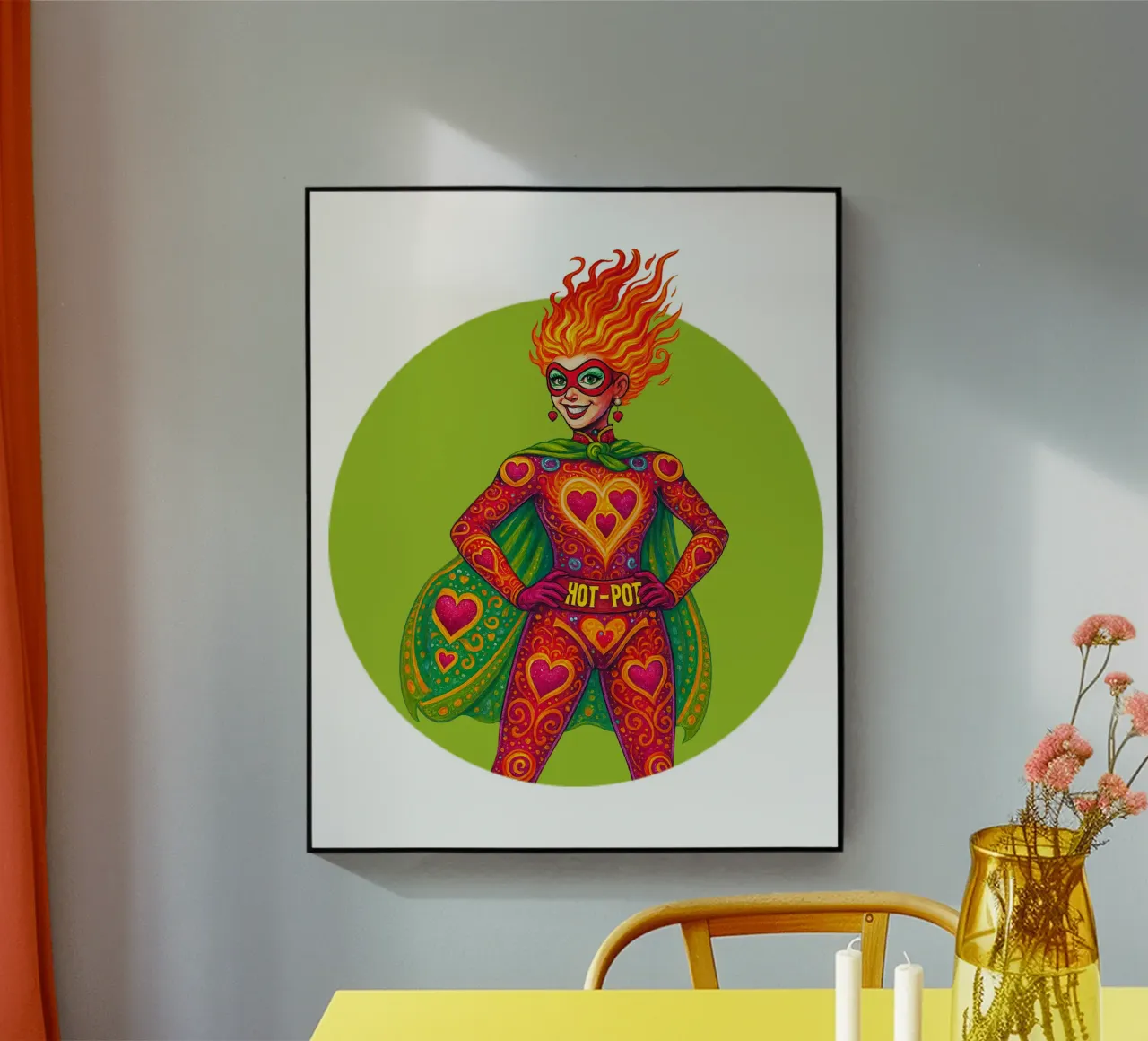 HOT POT plexiglass da Vintage Van Gogh