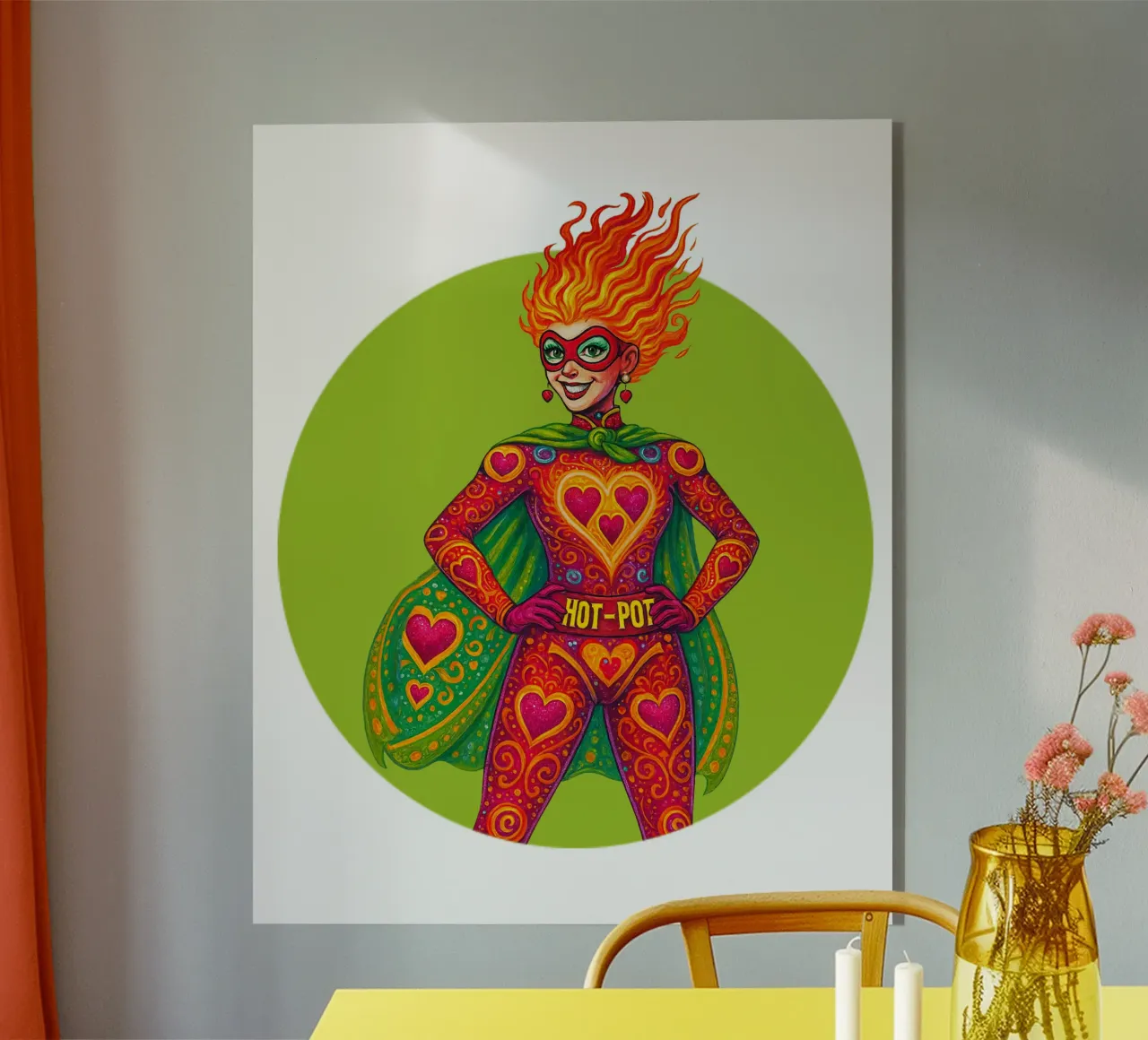 HOT POT plexiglass da Vintage Van Gogh