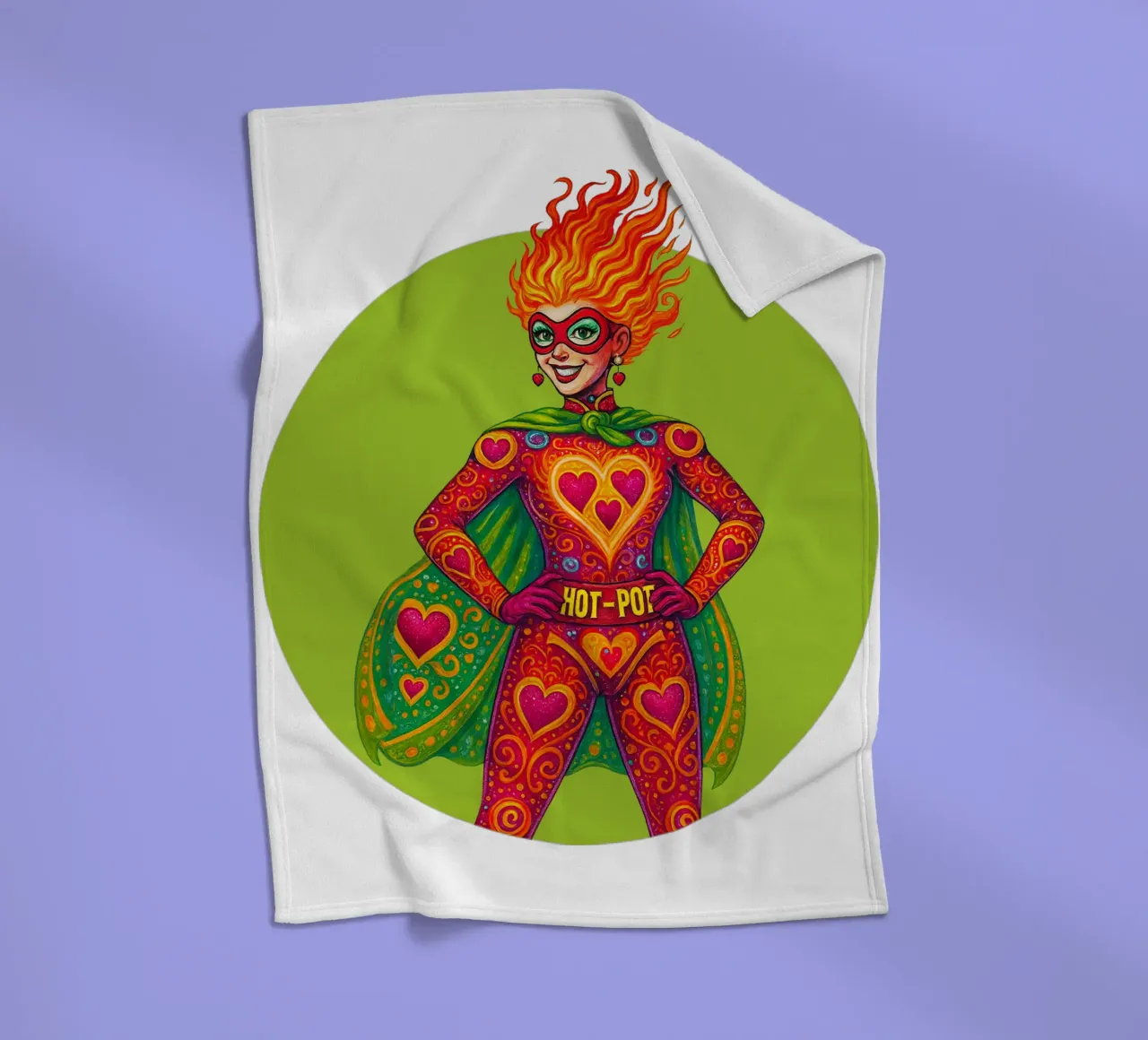 HOT POT Fleecedecke von Vintage Van Gogh