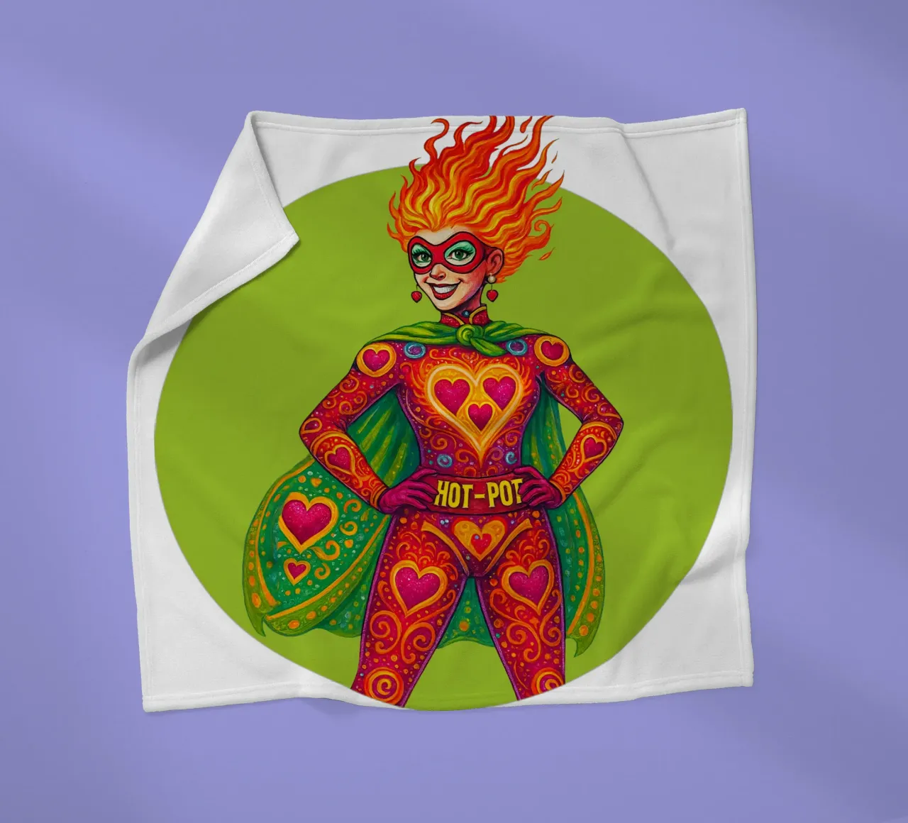 HOT POT Fleecedecke von Vintage Van Gogh