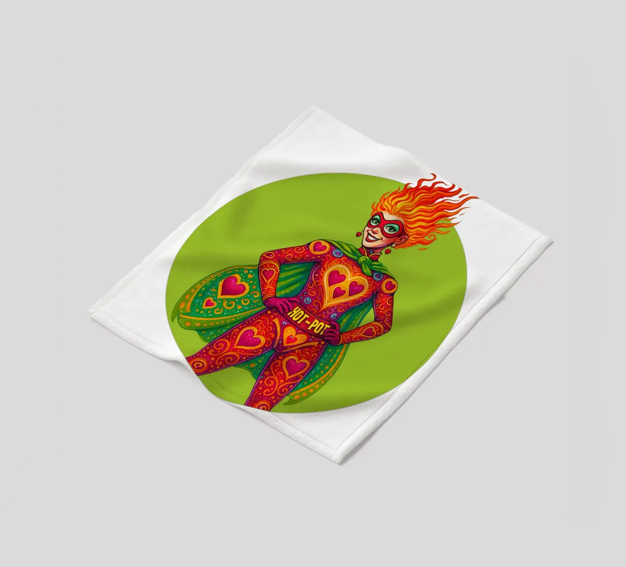 HOT POT Fleecedecke von Vintage Van Gogh