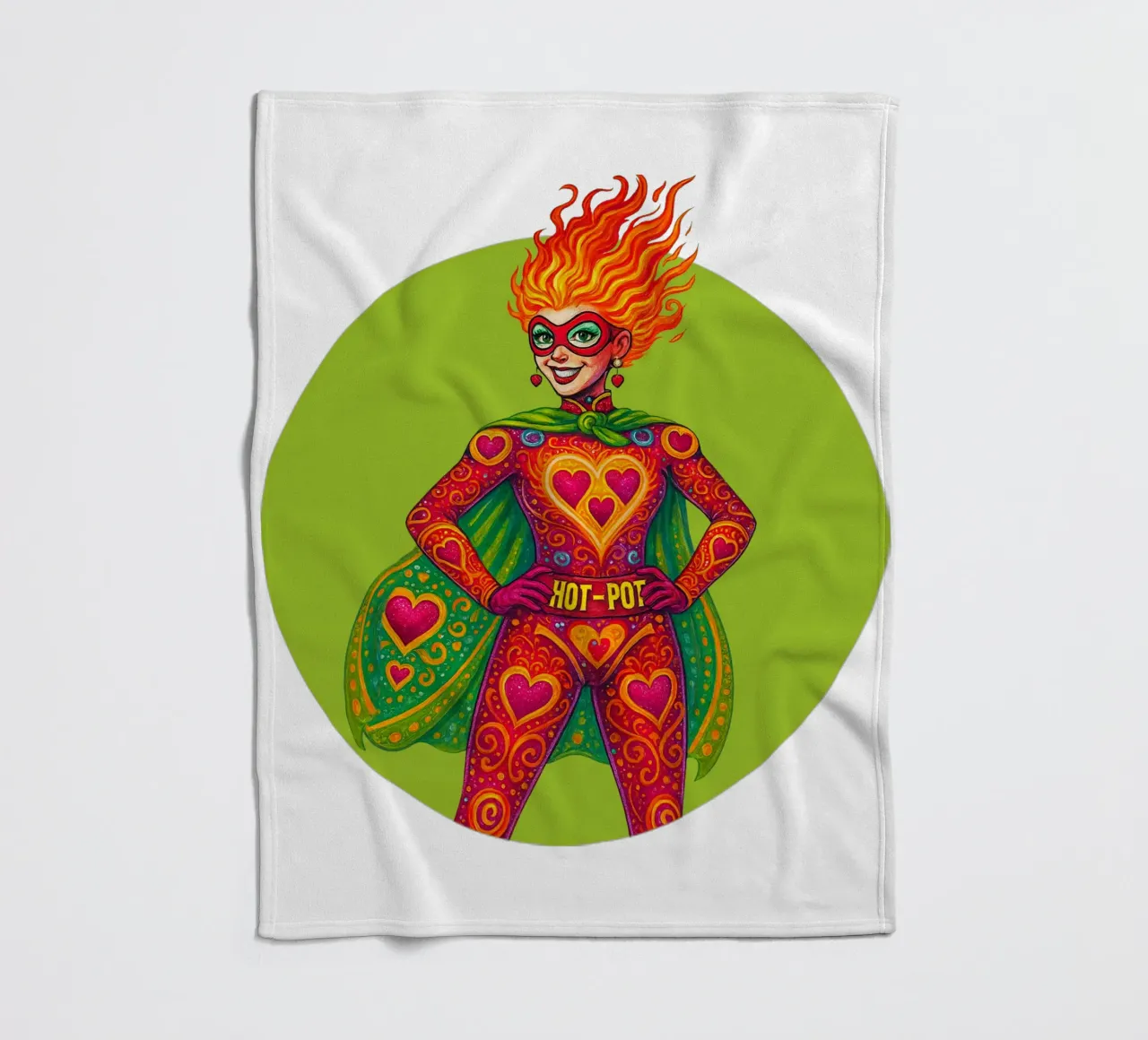 HOT POT Fleecedecke von Vintage Van Gogh