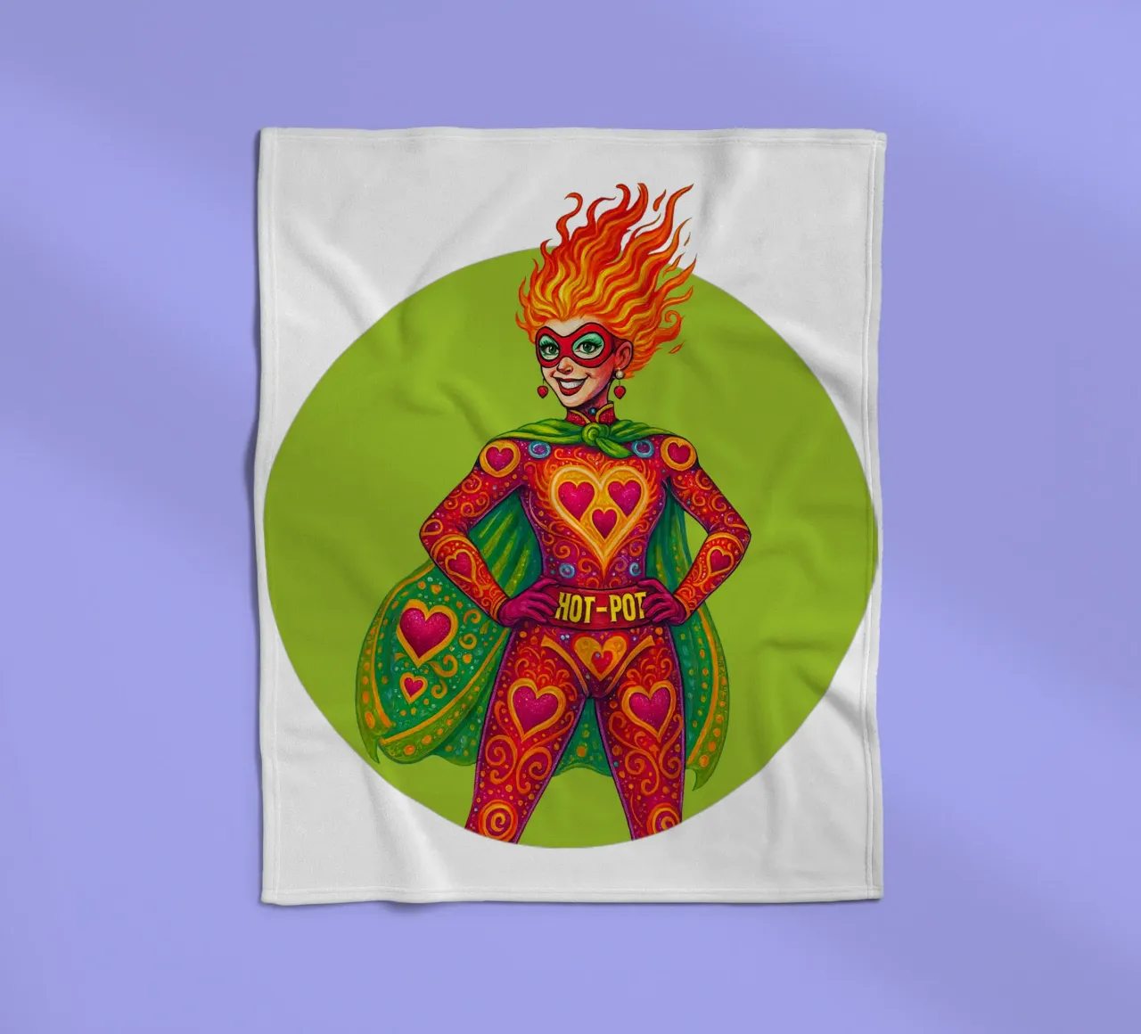 HOT POT Fleecedecke von Vintage Van Gogh