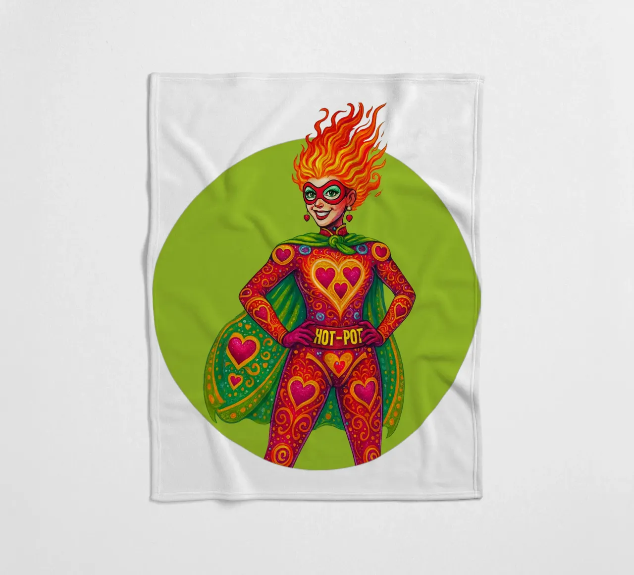 HOT POT Fleecedecke von Vintage Van Gogh