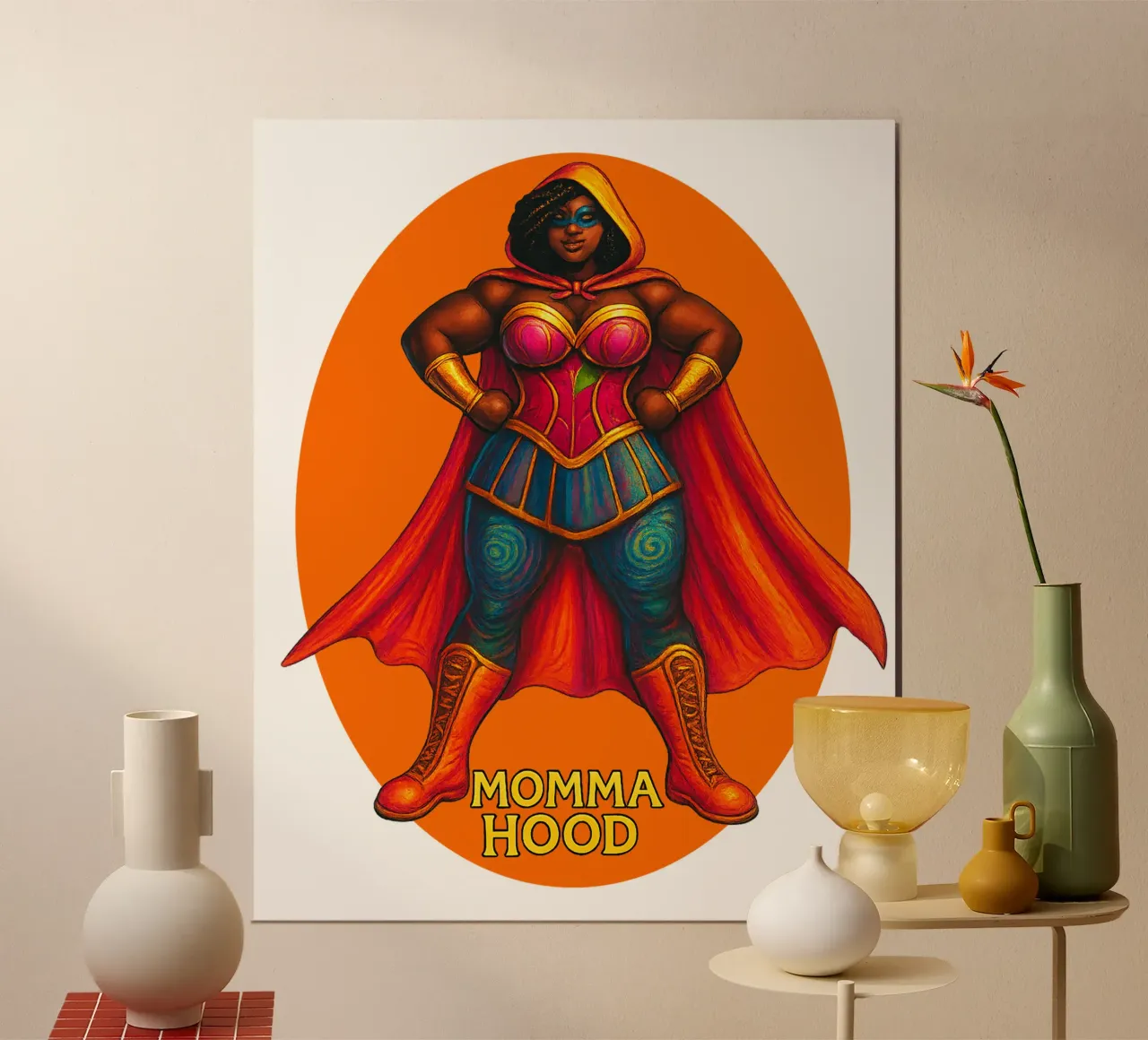 MOMMA HOOD poster da Vintage Van Gogh