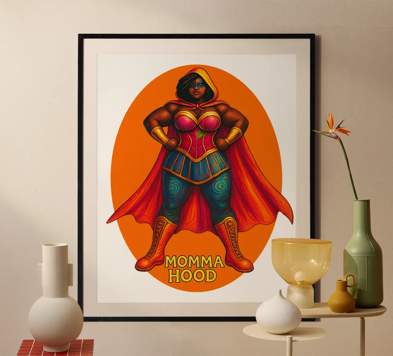MOMMA HOOD poster da Vintage Van Gogh