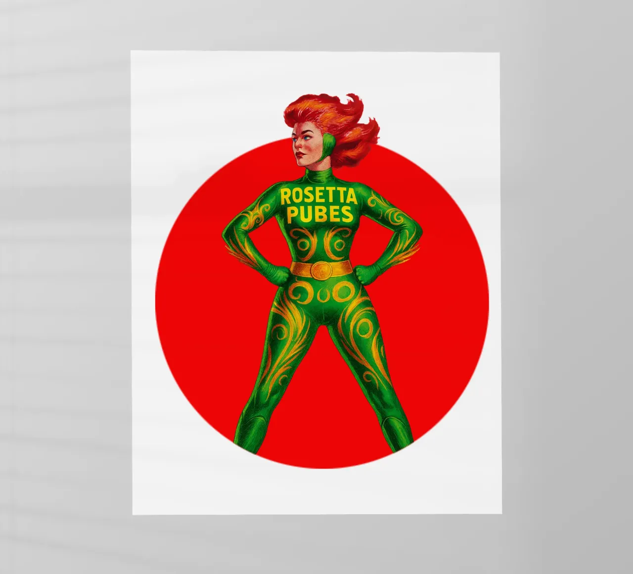 ROSETTA PUBES pellicola backlit da Vintage Van Gogh