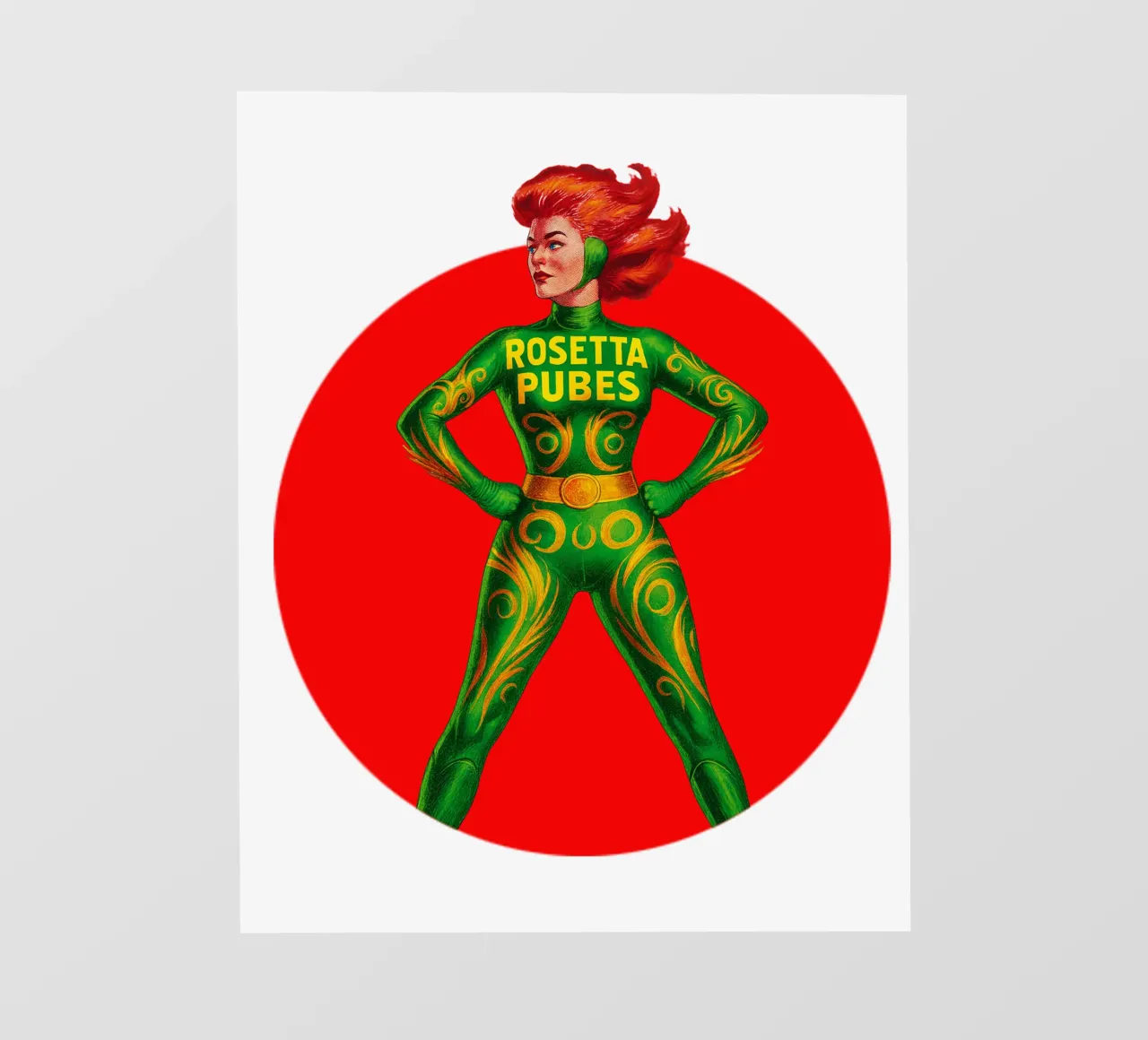 ROSETTA PUBES pellicola backlit da Vintage Van Gogh