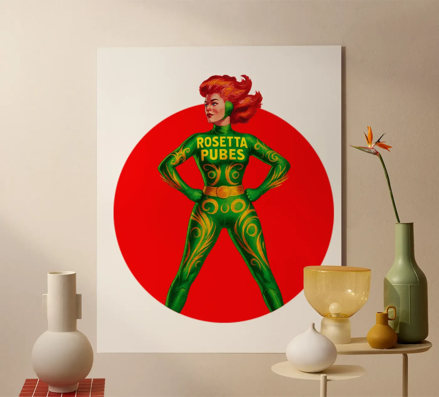 ROSETTA PUBES Acryl-Glas von Vintage Van Gogh