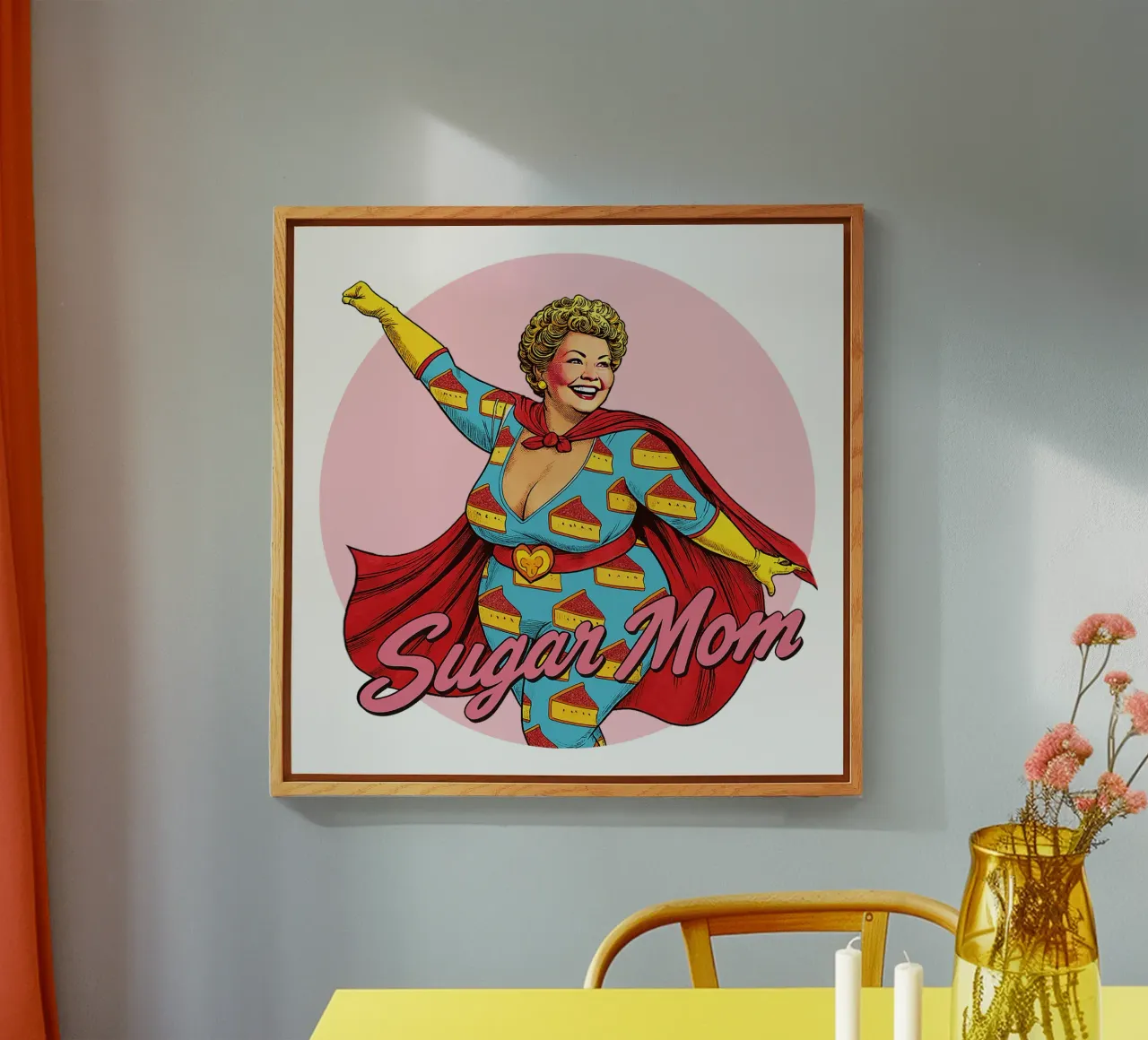 SUGAR MOM plexiglass da Vintage Van Gogh