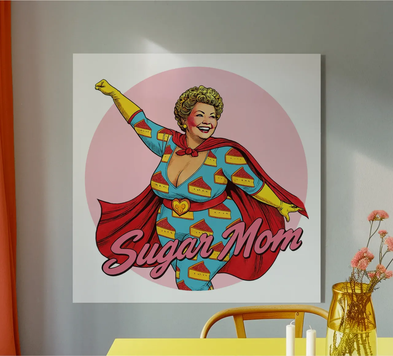 SUGAR MOM plexiglass da Vintage Van Gogh