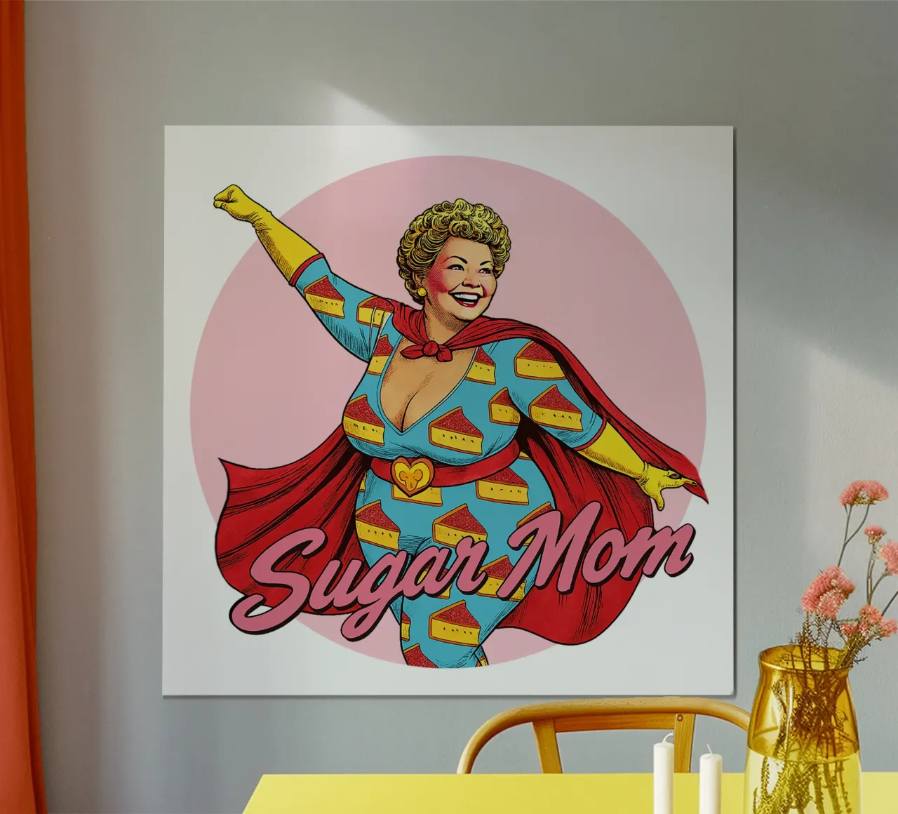 SUGAR MOM poster da Vintage Van Gogh