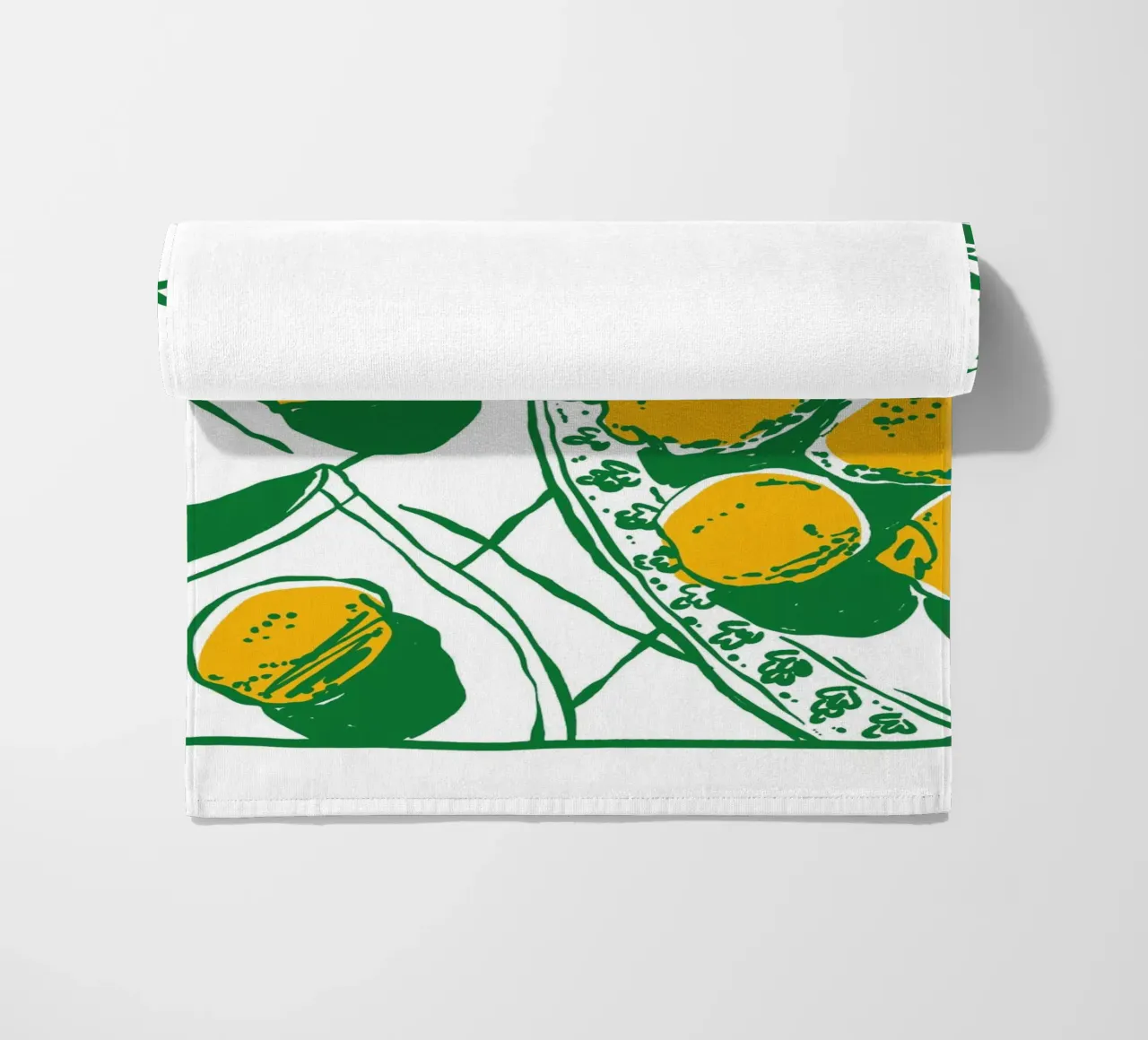 Boho Food 10 Lemons telo mare da Boho Print Collection