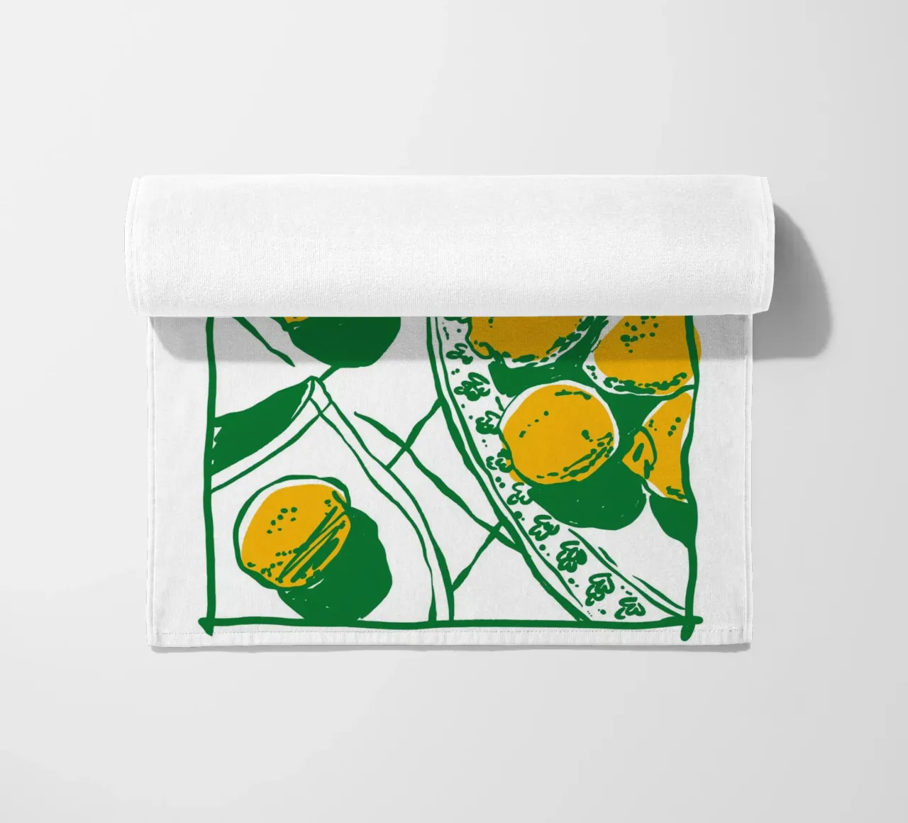 Boho Food 10 Lemons telo mare da Boho Print Collection
