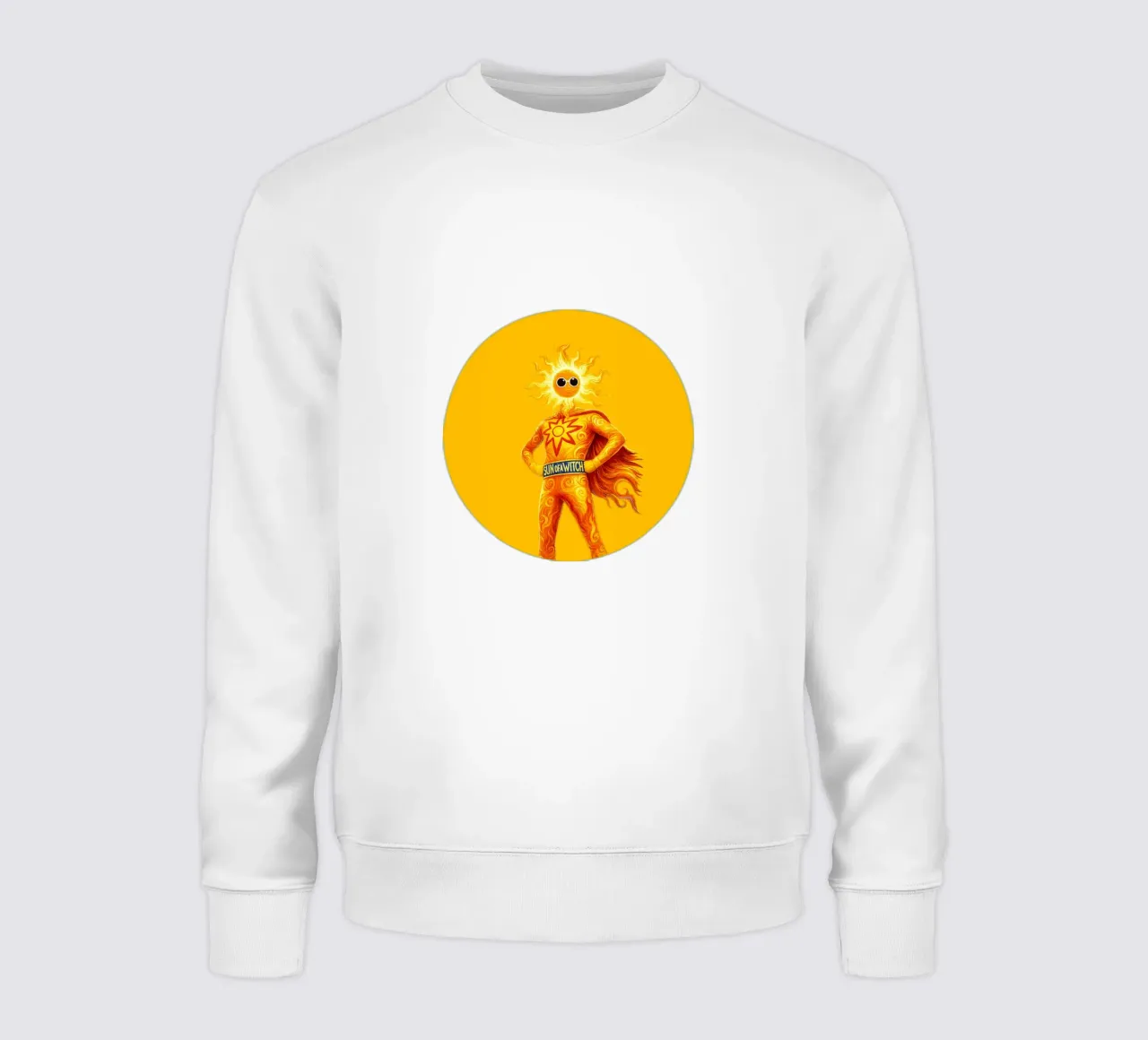 SUN OF A WITCH felpa da Vintage Van Gogh