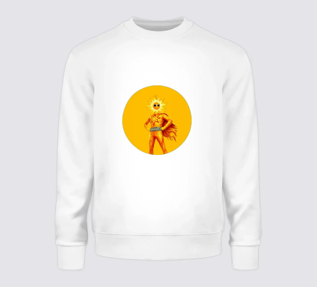 SUN OF A WITCH felpa da Vintage Van Gogh