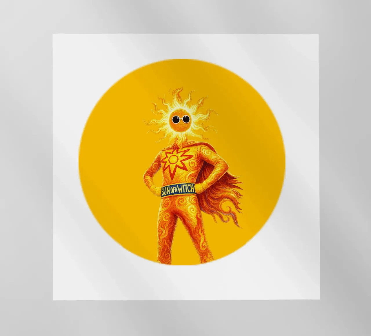 SUN OF A WITCH pellicola backlit da Vintage Van Gogh