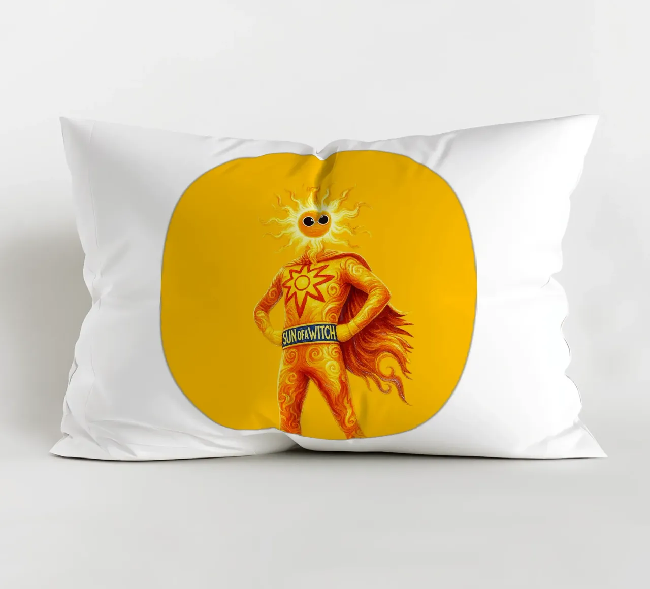 SUN OF A WITCH cuscino da Vintage Van Gogh