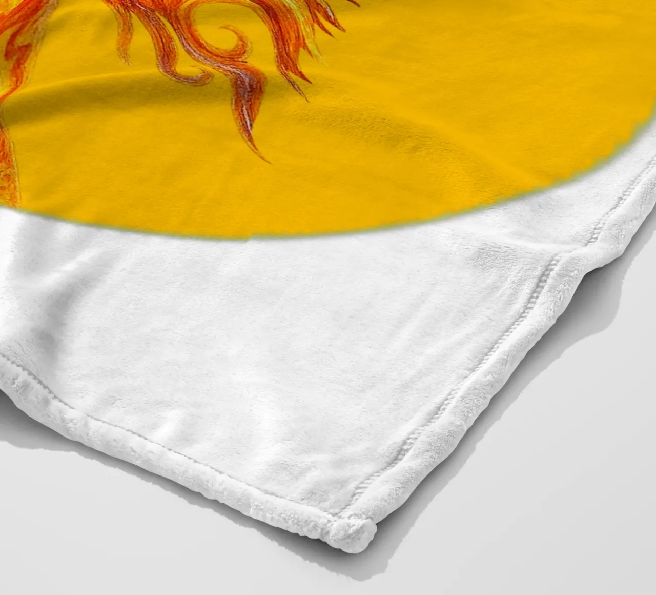 SUN OF A WITCH coperta in pile da Vintage Van Gogh