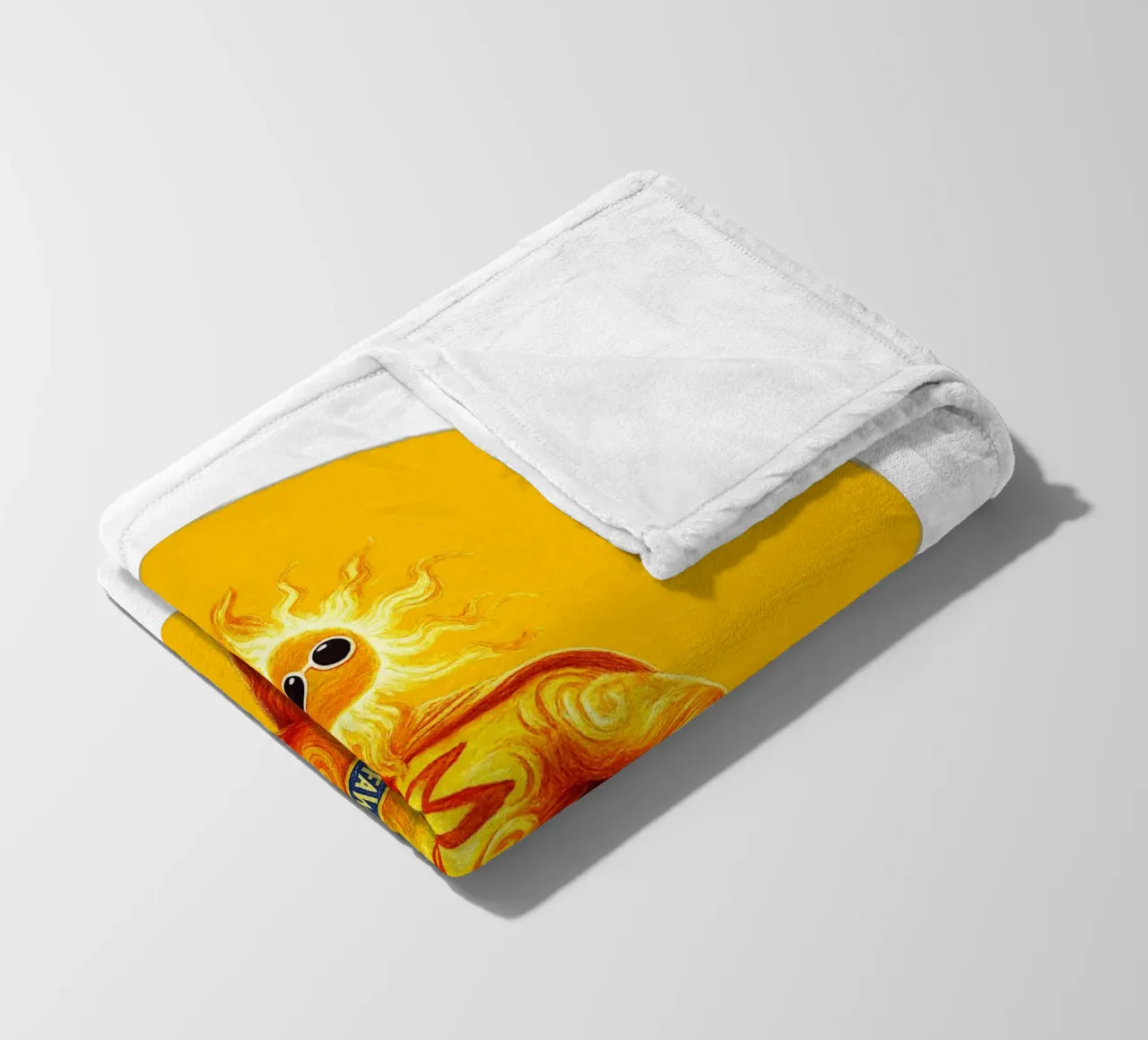 SUN OF A WITCH coperta in pile da Vintage Van Gogh